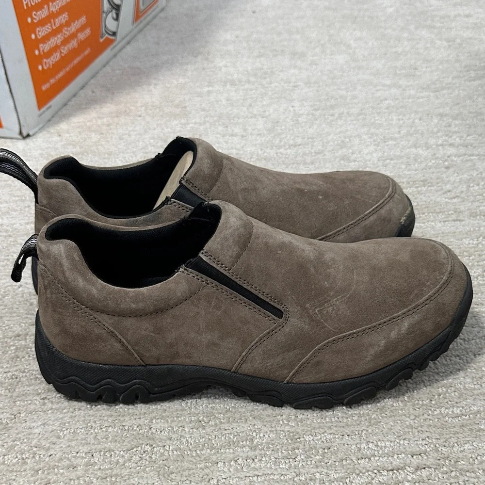 Duluth Trading Co Men's Tan Slip-On Loafers - Picture 2 of 3
